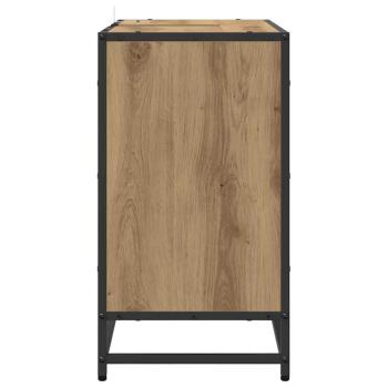 Badezimmer Waschbecken Schrank mit Regal Eiche handwerklich