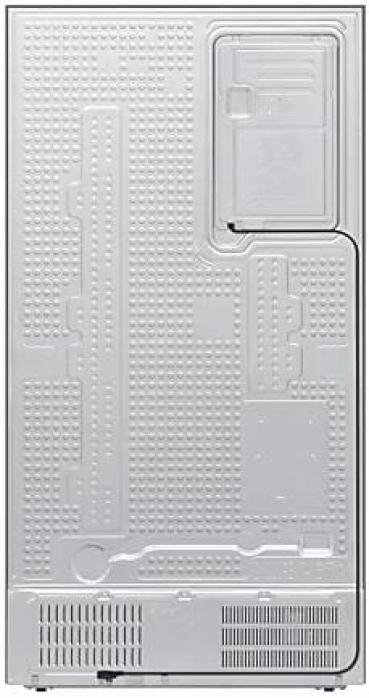 Samsung RS90F67BETEF Stand Side-by-Side Kombination, 91,2 cm breit, 614 L, NoFrost+, Wassertank, WiFi, Eis- und Wasserspender, Edelstahloptik