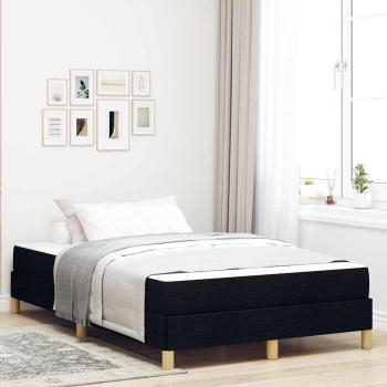 ARDEBO.de - Boxspringbett Schwarz und Braun 120 x 190 cm