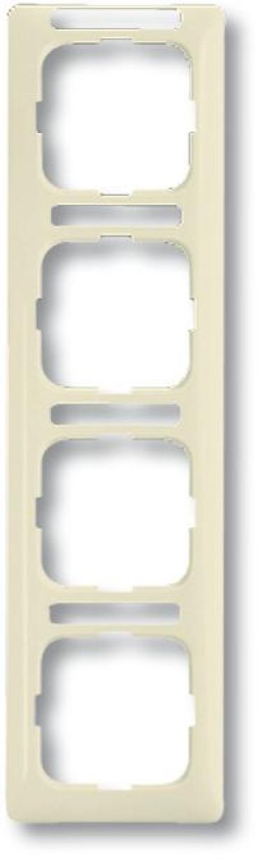 ARDEBO.de Busch-Jaeger 1724 NSKA-212 Abdeckrahmen, Duro 2000 Si Linear, 4-fach Rahmen, weiß (2CKA001754A4098)