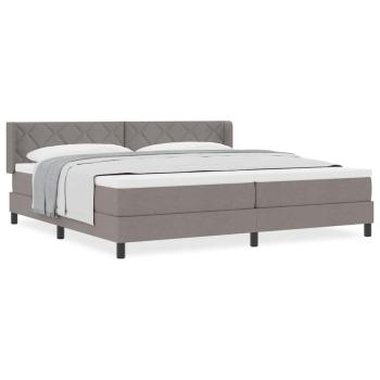 Boxspringbett mit Matratze mit Matratze Taupe 200 x 200 cm