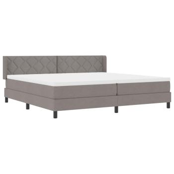 Boxspringbett mit Matratze mit Matratze Taupe 200 x 200 cm
