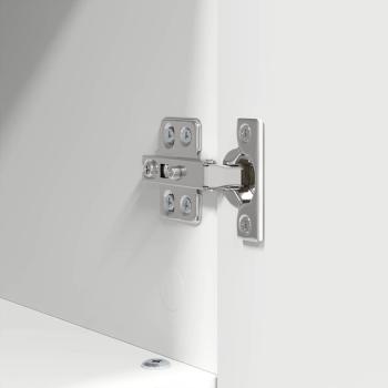 Badezimmermöbel Set 3 pcs Weiß 76,5 x 35 x 64 cm Holzwerkstoff
