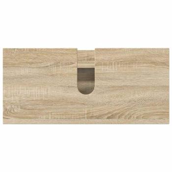 Badezimmermöbel Set 3 pcs Sonoma Eiche 76,5 x 35 x 64 cm