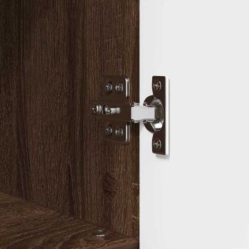 Badezimmermöbel Set 3 pcs Braune Eiche 76,5 x 35 x 64 cm