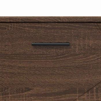 Badezimmermöbel Set 3 pcs Braune Eiche 76,5 x 35 x 64 cm