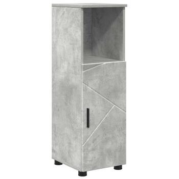 Badezimmermöbel Set mit Regal 4 pcs Betongrau 30 x 35 x 192 cm