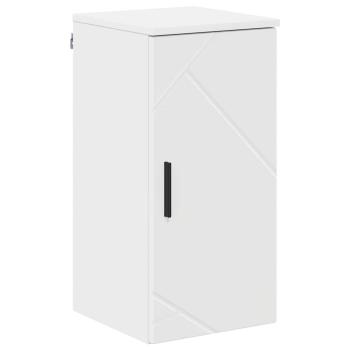 Badezimmermöbel Set 5 pcs Weiß 30 x 35 x 192 cm Holzwerkstoff