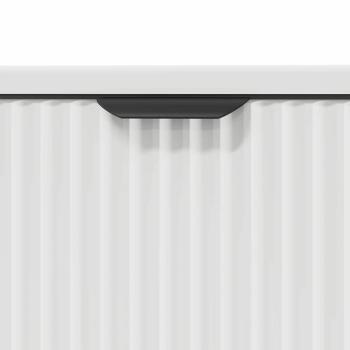 Badezimmermöbel Set 2 pcs Weiß 39,5 x 36 x 88 cm Holzwerkstoff