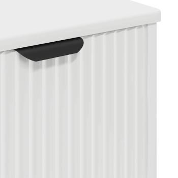 Badezimmermöbel Set 3 pcs Weiß 39,5 x 36 x 88 cm Holzwerkstoff