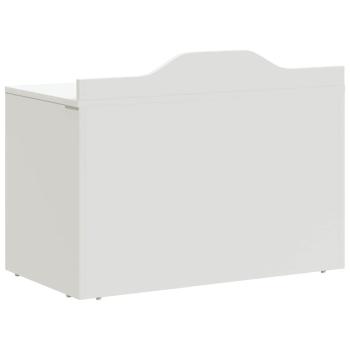 Spielzeugbox mit Speicher Weiß 73 x 33 x 55 cm Holzwerkstoff