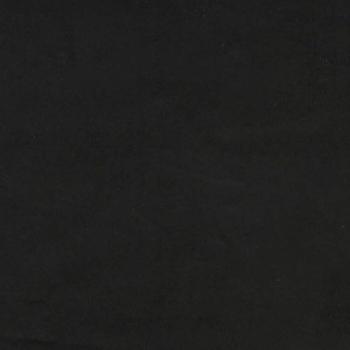 Eckbettgestell mit Kopfteil Schwarz 100 x 200 cm Samt