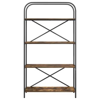 Regal Räuchereiche 80 x 30 x 146 cm Holzwerkstoff