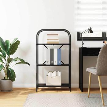 Regal Schwarze Eiche 60 x 30 x 109 cm Holzwerkstoff