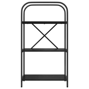 Regal Schwarze Eiche 60 x 30 x 109 cm Holzwerkstoff