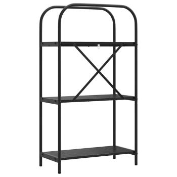 Regal Schwarze Eiche 60 x 30 x 109 cm Holzwerkstoff