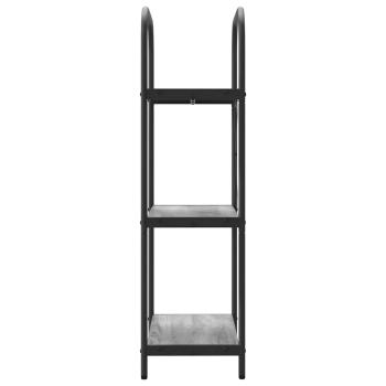 Regal Grau Sonoma 60 x 30 x 109 cm Holzwerkstoff