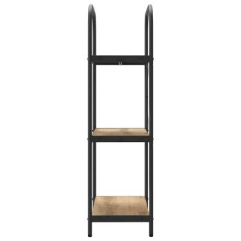 Regal Eiche handwerklich 60 x 30 x 109 cm Holzwerkstoff