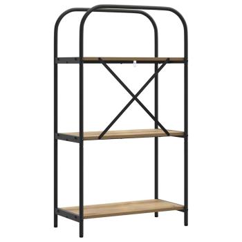 Regal Eiche handwerklich 60 x 30 x 109 cm Holzwerkstoff