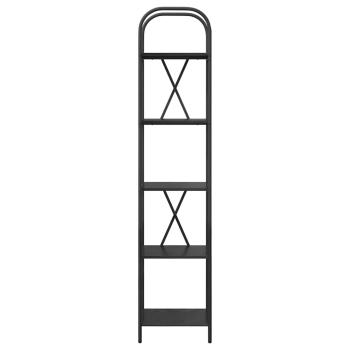 Regal Schwarze Eiche 40 x 30 x 183 cm Holzwerkstoff