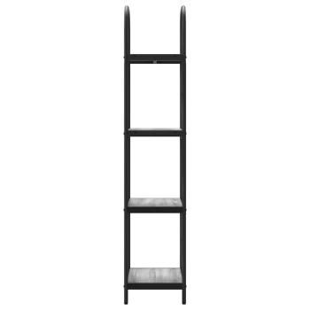 Regal Grau Sonoma 40 x 30 x 146 cm Holzwerkstoff