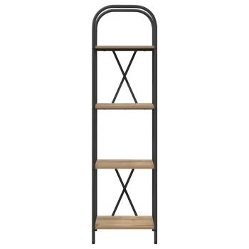 Regal Eiche handwerklich 40 x 30 x 146 cm Holzwerkstoff