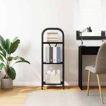 Regal Schwarze Eiche 40 x 30 x 109 cm Holzwerkstoff