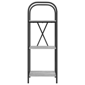 Regal Grau Sonoma 40 x 30 x 109 cm Holzwerkstoff