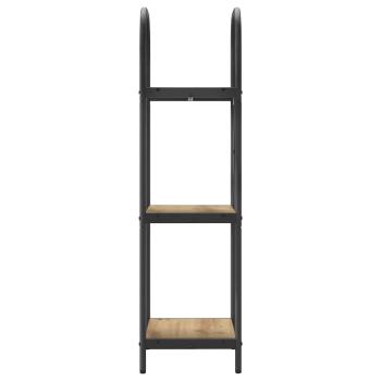 Regal Eiche handwerklich 40 x 30 x 109 cm Holzwerkstoff