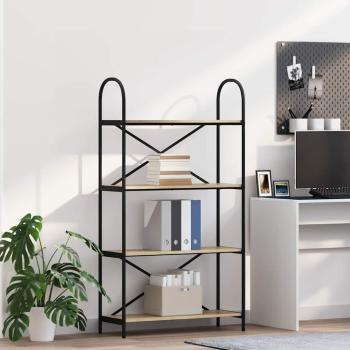 ARDEBO.de - Regal Sonoma Eiche 80 x 30 x 146 cm Holzwerkstoff