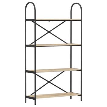Regal Sonoma Eiche 80 x 30 x 146 cm Holzwerkstoff
