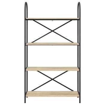 Regal Sonoma Eiche 80 x 30 x 146 cm Holzwerkstoff