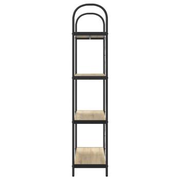 Regal Sonoma Eiche 80 x 30 x 146 cm Holzwerkstoff