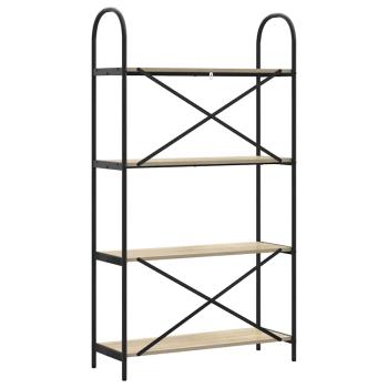 Regal Sonoma Eiche 80 x 30 x 146 cm Holzwerkstoff
