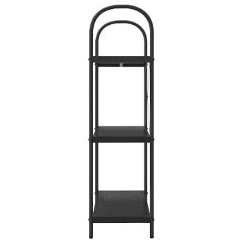 ARDEBO.de - Bücherregal 3 Ebenen 80 x 30 x 109 cm Holzwerkstoff