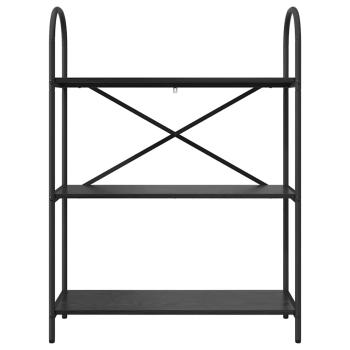 Bücherregal 3 Ebenen 80 x 30 x 109 cm Holzwerkstoff