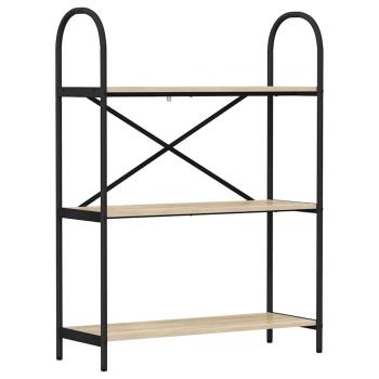 Regal Sonoma Eiche 80 x 30 x 109 cm Holzwerkstoff