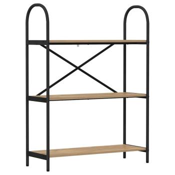 Regal Eiche handwerklich 80 x 30 x 109 cm Holzwerkstoff