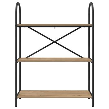 Regal Eiche handwerklich 80 x 30 x 109 cm Holzwerkstoff