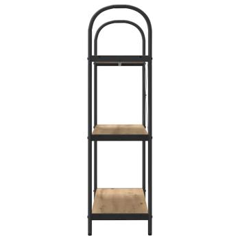 Regal Eiche handwerklich 80 x 30 x 109 cm Holzwerkstoff