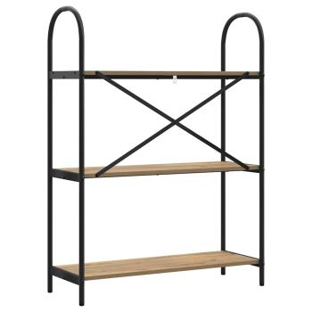 Regal Eiche handwerklich 80 x 30 x 109 cm Holzwerkstoff