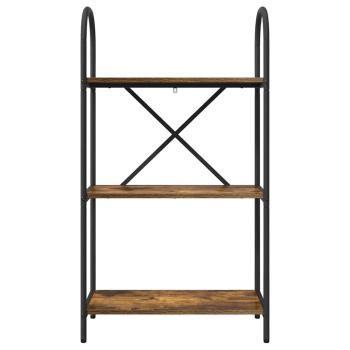 Regal Räuchereiche 60 x 30 x 109 cm Holzwerkstoff