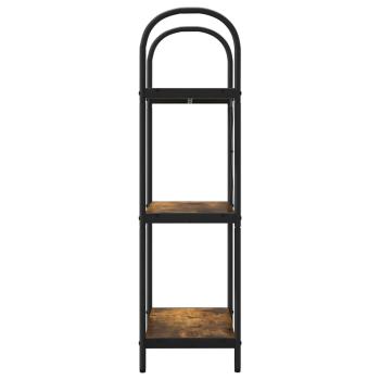 Regal Räuchereiche 60 x 30 x 109 cm Holzwerkstoff