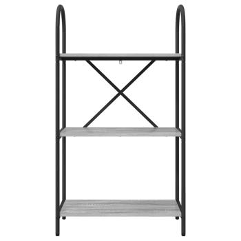 Regal Grau Sonoma 60 x 30 x 109 cm Holzwerkstoff