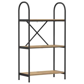 Regal Eiche handwerklich 60 x 30 x 109 cm Holzwerkstoff