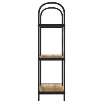 Regal Eiche handwerklich 60 x 30 x 109 cm Holzwerkstoff