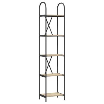 Regal Sonoma Eiche 40 x 30 x 183 cm Holzwerkstoff