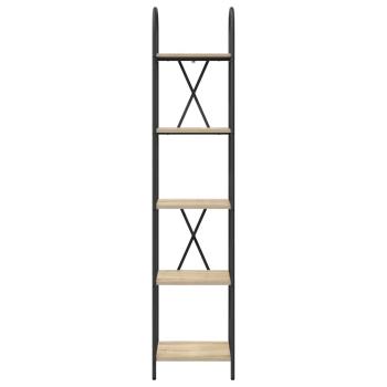 Regal Sonoma Eiche 40 x 30 x 183 cm Holzwerkstoff
