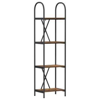 Regal Räuchereiche 40 x 30 x 146 cm Holzwerkstoff