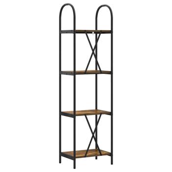 Regal Räuchereiche 40 x 30 x 146 cm Holzwerkstoff